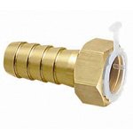 221000586015_003 Metal Pipe Fitting Hose Adapter With Nut - Image 1