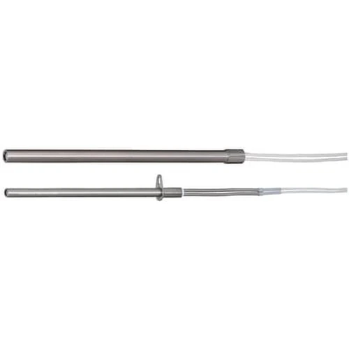 110200127670_0 Cartridge Heaters With Lead Wire Bottom Reinforced -L Dimension・Wattage・Flange Selection- - Image 1