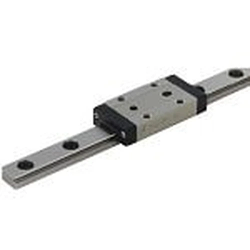 110300043070_0 Miniature Linear Guides - Long Blocks with Dowel Holes, Light Preload - Image 1