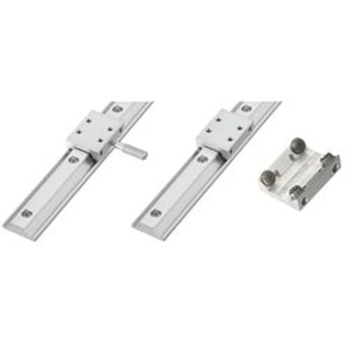Simplified Slide Rails – Load Rating: 49N~99N/pc – Aluminum, With Ball Bearing / Position Locking Type