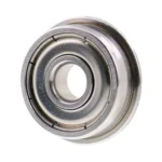 Low Dust Generation Grease Filled Ball Bearing with Flange