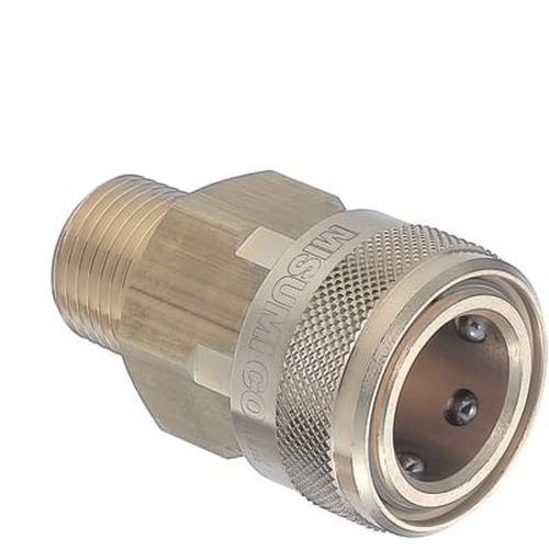 Fluid Couplers – No Valve Type – Threaded Sockets