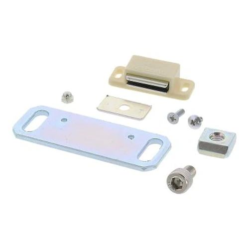 Magnetic catch for panel mounting