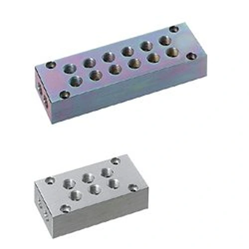110301976740_0 Manifold Blocks - Pneumatic - Double - BMBW□ Series - Image 1
