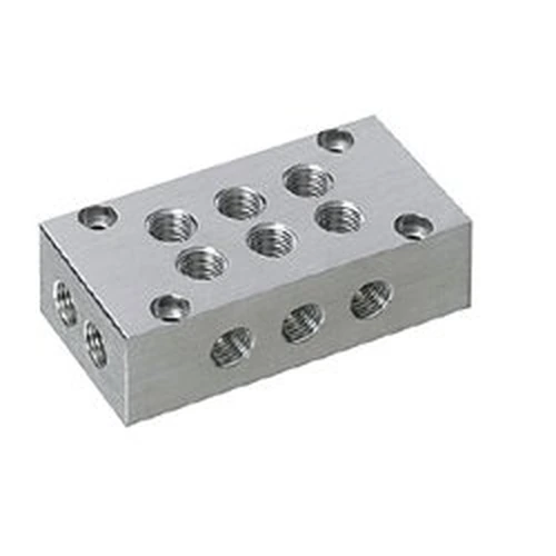 110301977010_0 Manifold Blocks - Pneumatic - Double - BMUAW Series - Image 1