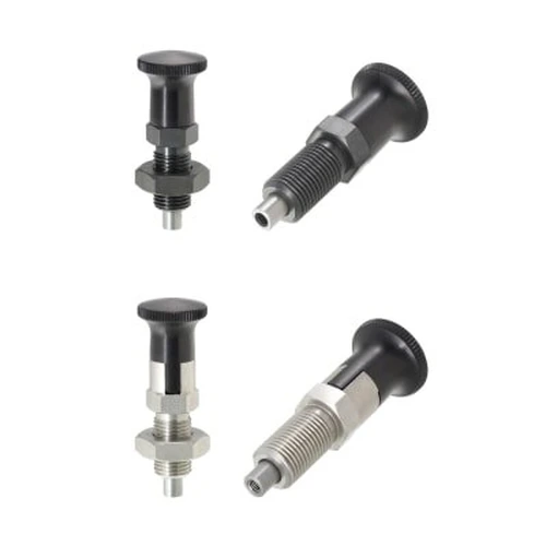 Indexing Plungers-Tip Tapped/Return and Rest Position Type
