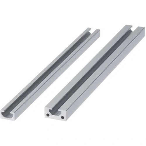 110302374340_0 Non-Flanged Flat Aluminum Frames / Frame End Caps - Common to Bar Nuts and Pre-Assembly Insertion Nuts - 1-Side Slot Type (6mm) - Image 1