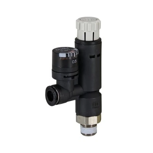 Regulators/90 Deg. Elbow with Gauge