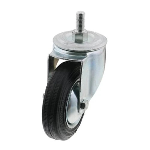 Screw-In Casters – Medium Load – Wheel Material: Rubber – Swivel Type