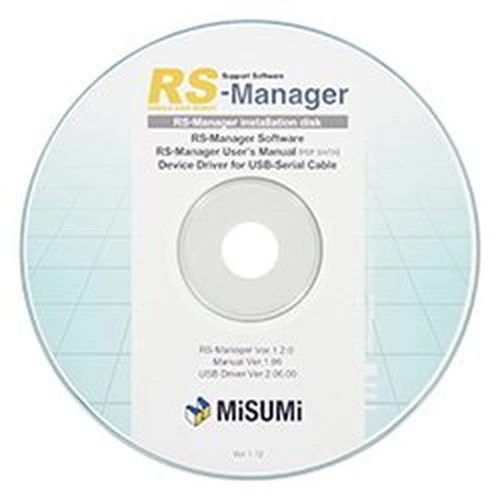 Single Axis Robot – Support Software (RS-Manager)