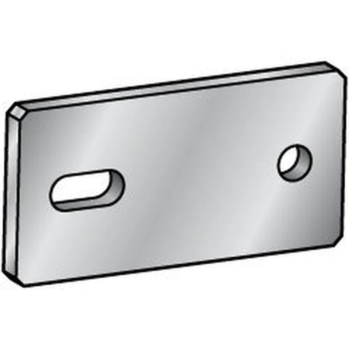 110302703770_0 6 Surface Milling Machine Plates/Brackets, Outer Diameter Configurable, HFNQA - Image 1