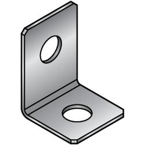110302705620_0 L-Shaped Sheet Metal Mounting Plate / Bracket -Hole Position Center Distribution Type- FSLAS - Image 1
