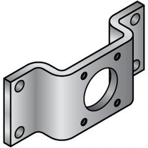 110302711470_0 Sheet Metal Mounting Plate / Bracket -Convex Bending Type- BLUJS - Image 1