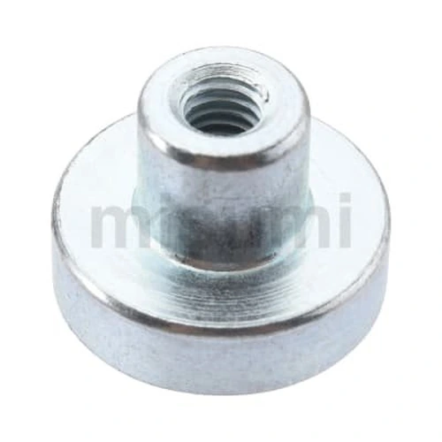 Neodymium Magnets With Protruding Tapped Holder