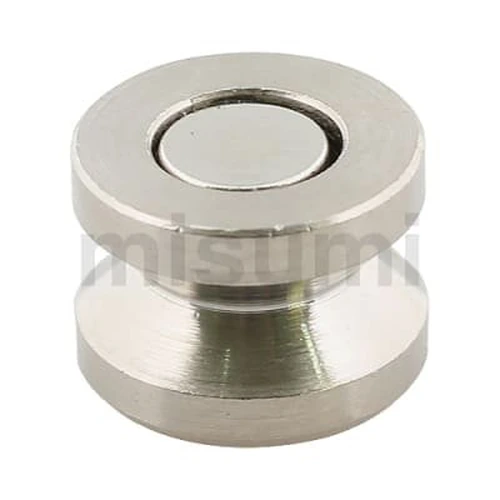 Magnet with Holder V-Groove Type