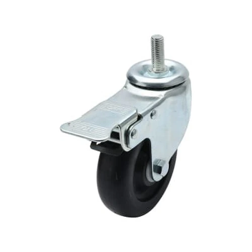 PP Casters Swivel With Stopper Screw-in Type
