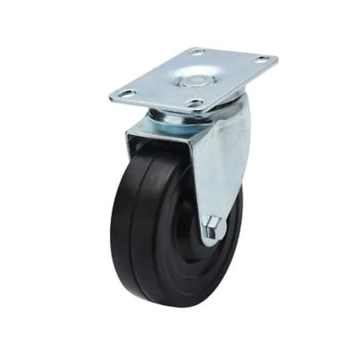 Rubber Casters Swivel Type