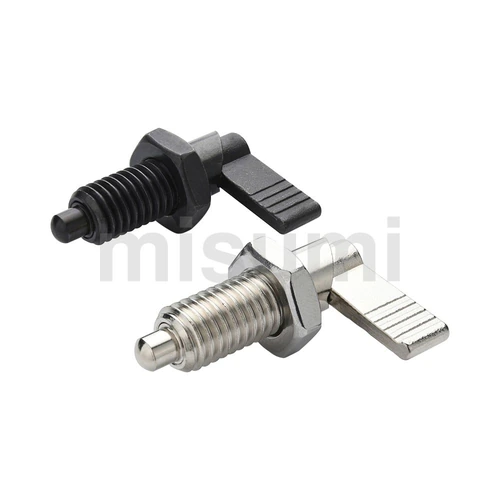 Index Plungers Lever Type, Coarse Thread