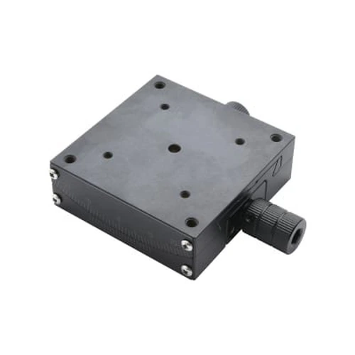 Manual Goniometer Stages Dovetail Type Copper Material Single Axis