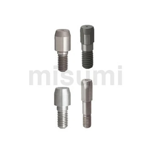 Locating Pins Large Head, Tapered, Threaded