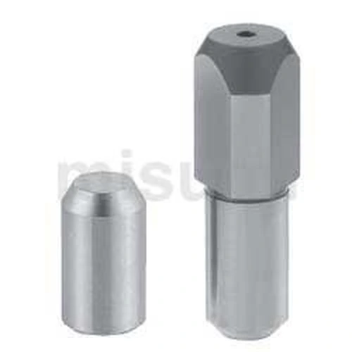 Locating Pins Large Head, Tapered, Configurable – Taper Angle, Tolerance Selectable, Tapped