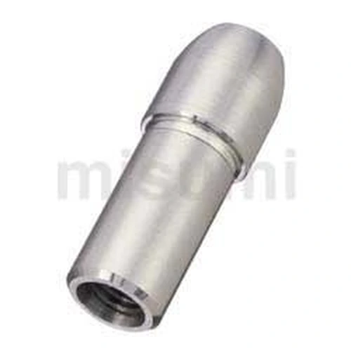 Locating Pins Large Head, Round Tapered, Configurable – Tolerance, Taper R Selectable, Tapped