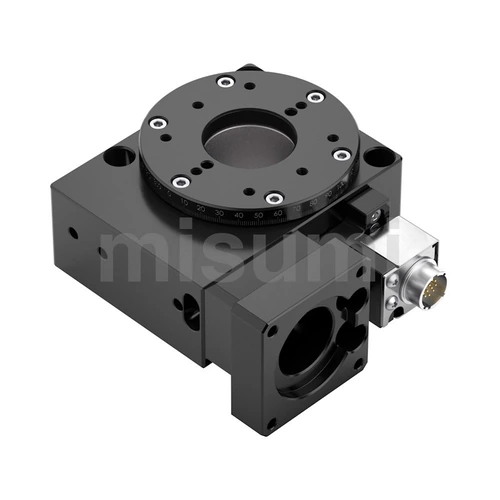 Motorized Rotary Stages Worm Gear Type, Position Repeatability ±0.05°