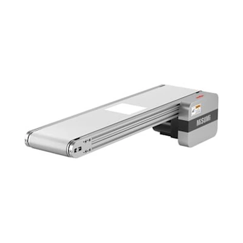 Flat Belt Conveyor with Backlight, Head Drive, Pulley Dia. 50mm