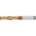 AS Coated Powdered High-Speed Steel Square End Mill, 2-Flute, Long