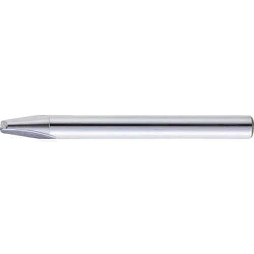 Carbide Straight Edge Taper Radius End Mill, 2-flute