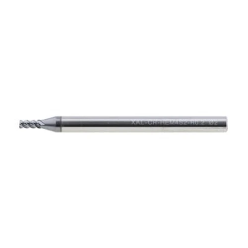 110600363720_0 XAL Coated Carbide Radius End Mill, 4-Flute, 45° Torsion / Short Model - Image 1