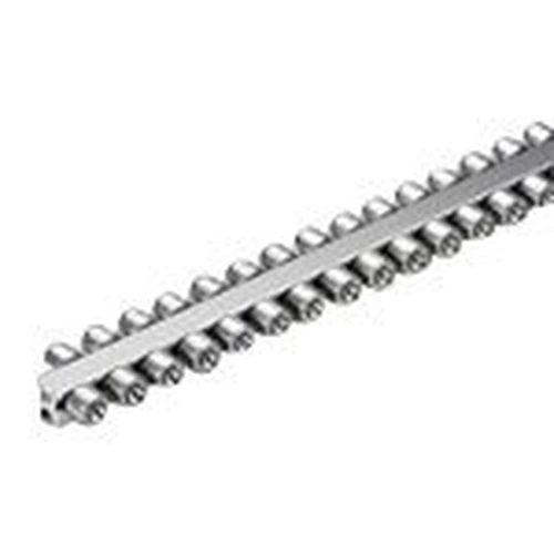221000503777_0 Aluminum Extrusion Kit Wheel Conveyor φ20 x 15 Width - Zigzag Type (WA25W-2015BS) - Image 1
