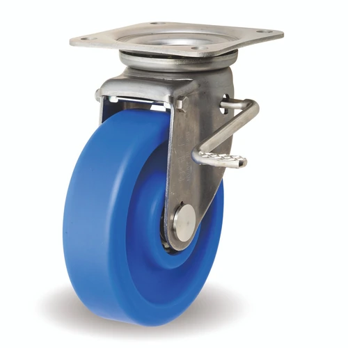Stainless Steel Caster With Swivel Stopper JSZ Hardware, MCB/JSZ