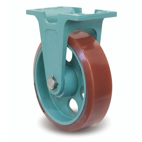 Ductile Caster – Wide – Fixed – MG-W with Metal Fittings – EU/MG-W