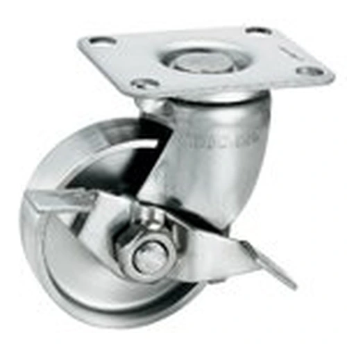 Stainless Steel Pressed Swivel Caster with Stopper K-1304GS