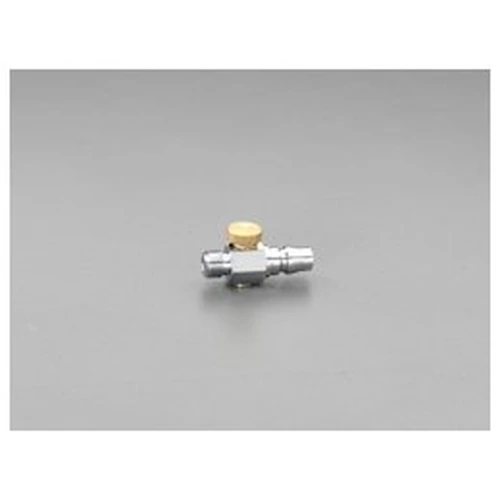 Male thread plug with flow adjustment