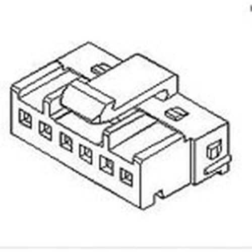 2.0-mm Pitch, For Cable-to-Circuit Board, Housing 51216