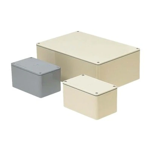 Aluminum/Plastic Box, Waterproof Pull Box (Flat Lid), Rectangular (No Knockouts)