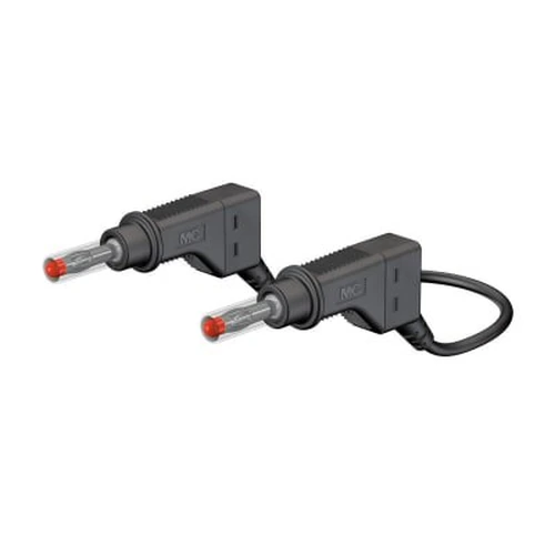 Staubli XZG425 ø4 mm Stackable MULTILAM Plug With Retractable Sleeve, Test Lead