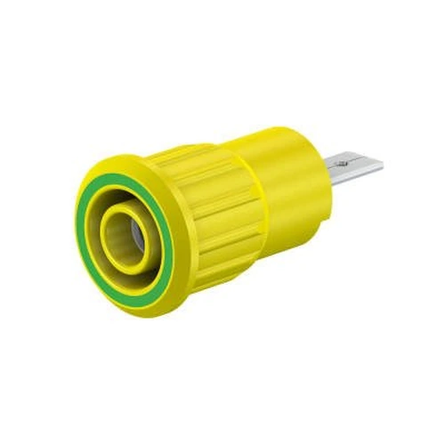 Staubli SEB4-F/A ø4 mm Socket for Insulated Safety Plug ,Press-In Mounting
