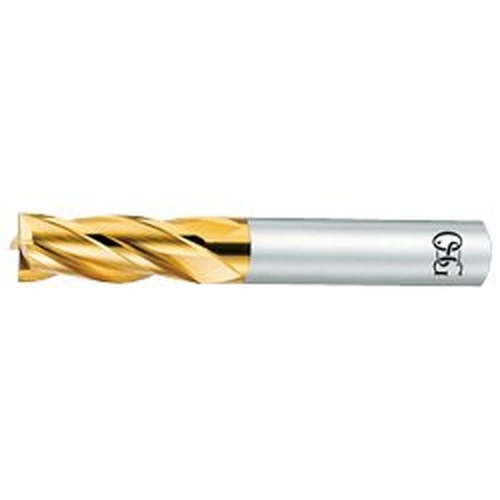 TiN Coating, End Mill (multi-flute short type) EX-TIN-EMS