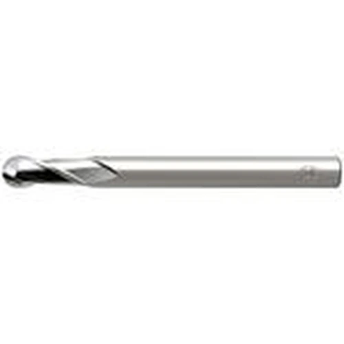 FFB2T, 2-Flute Ball End Mill Short Blade