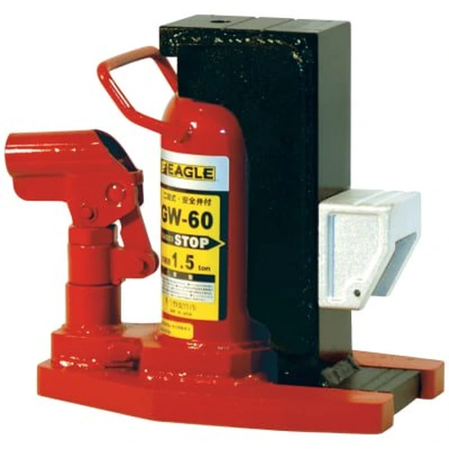 2-Step Jack with Flange (without Return Spring / with Safety Valve)