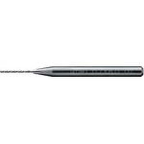 Miniature Long Blade Square End Mill, 2 Blades