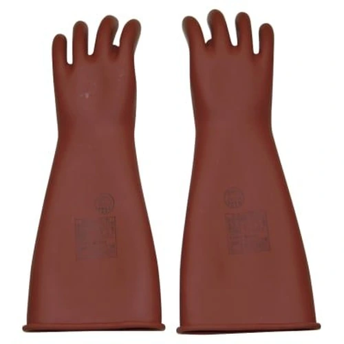 High Pressure Rubber Gloves, Natural Rubber