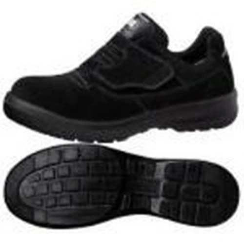 Hook & Loop Fastener Safety Shoes G3555 (Black)