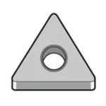 60° Triangle Negative with Hole TNMG16○○GT "Medium to Rough High Feed"