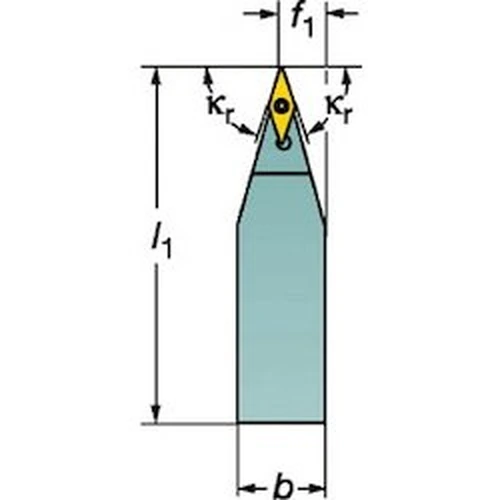 Outer-Diameter Turning – Shank Tool Bit For Positive Inserts, TR-V13JBR/L