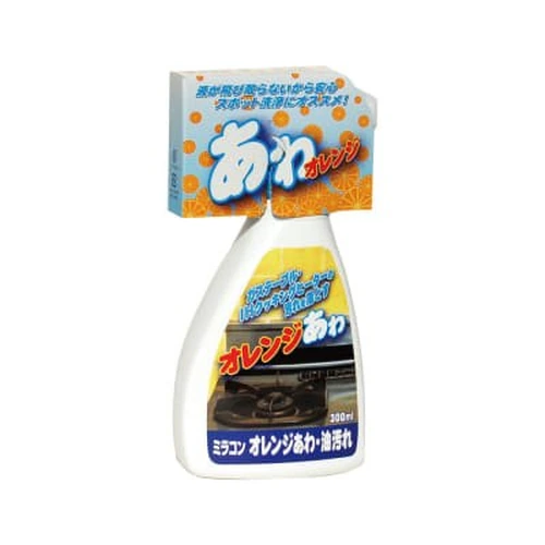 Orange Foam Dirt Remover