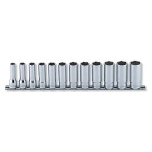 Hand Socket 3/8″ “(9.5 mm) Hex Deep Socket Rail Set RS3300M/12